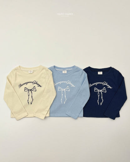 [PRE-ORDER] Bling Ribbon Ribbed T-Shirts