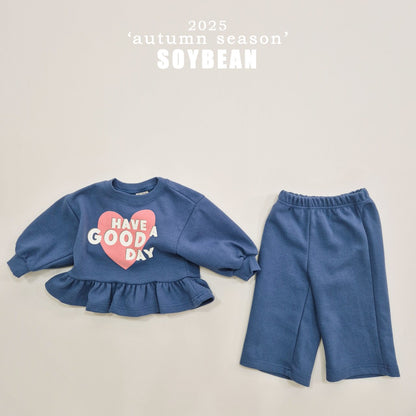 [PRE-ORDER] Good Day Frill Top Bottom Set