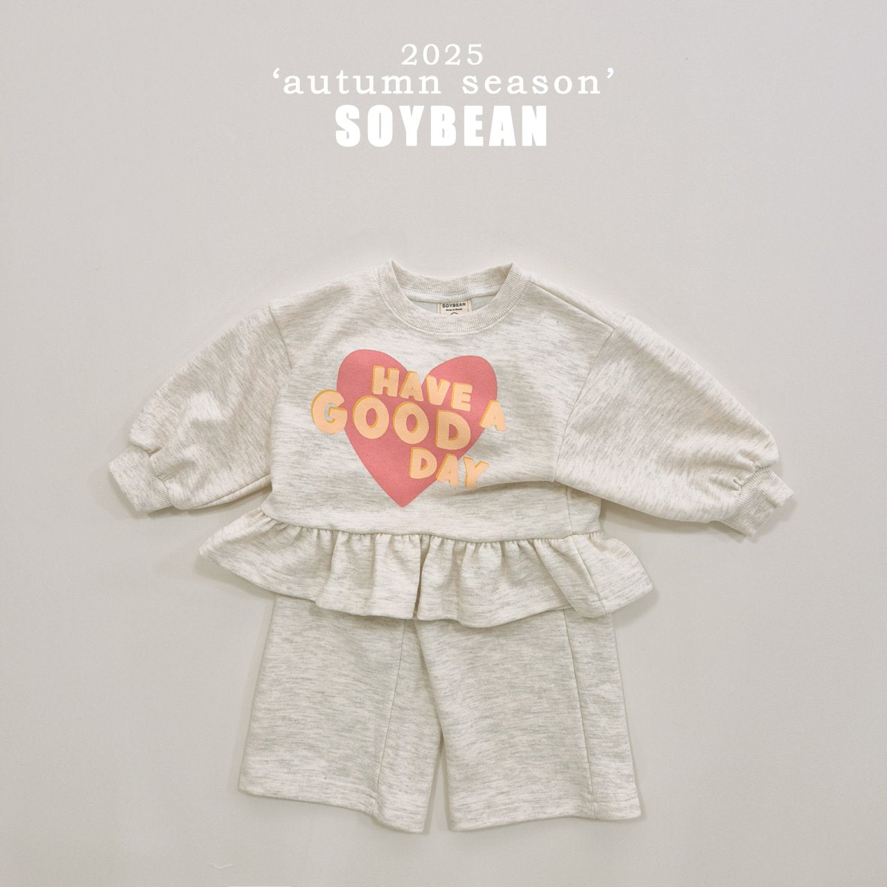 [PRE-ORDER] Good Day Frill Top Bottom Set