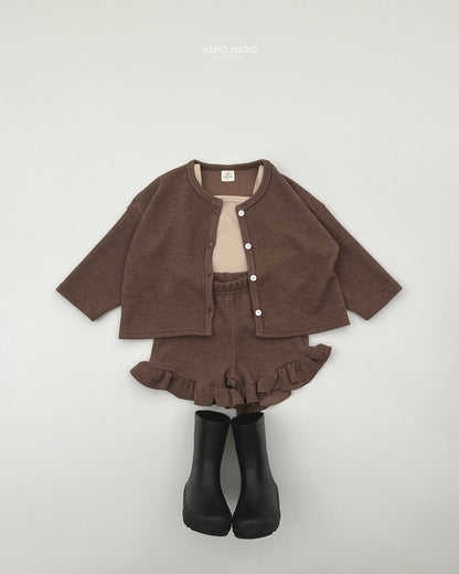 [PRE-ORDER] 1+1 Pumpkin Knit Cardigan
