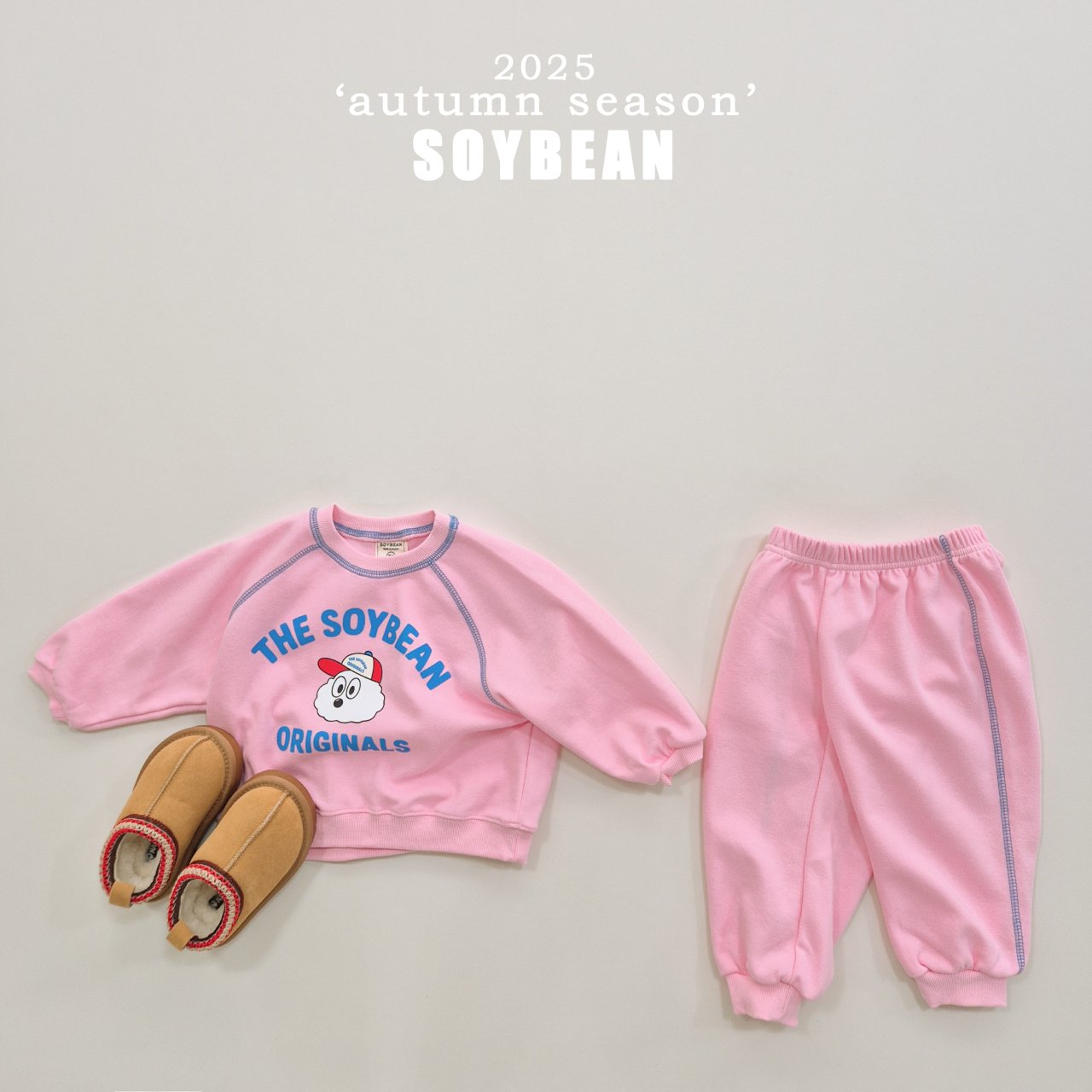 [PRE-ORDER] Color Stitch Top Bottom Set