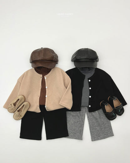 [PRE-ORDER] 1+1 Pumpkin Knit Cardigan