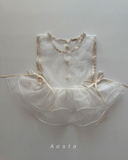 [PRE-ORDER] Lace Simple Vest