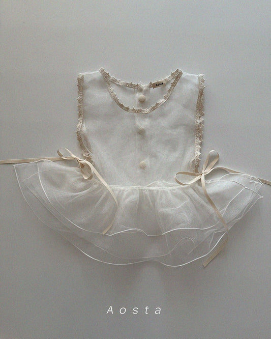 [PRE-ORDER] Lace Simple Vest