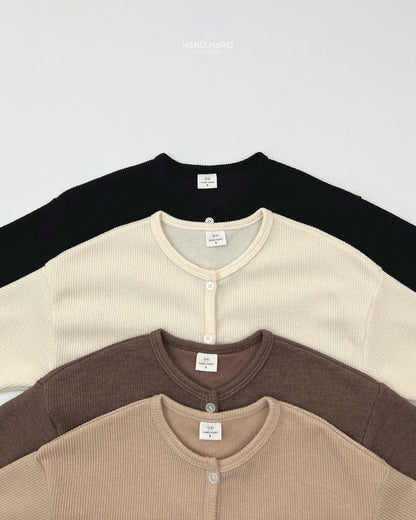 [PRE-ORDER] 1+1 Pumpkin Knit Cardigan