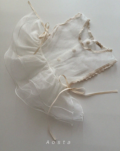 [PRE-ORDER] Lace Simple Vest