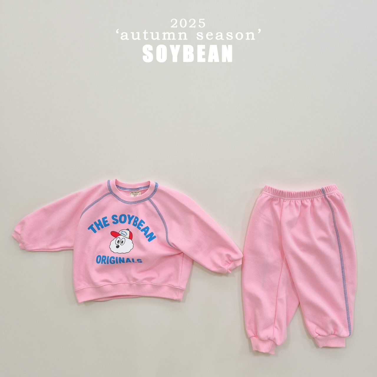 [PRE-ORDER] Color Stitch Top Bottom Set