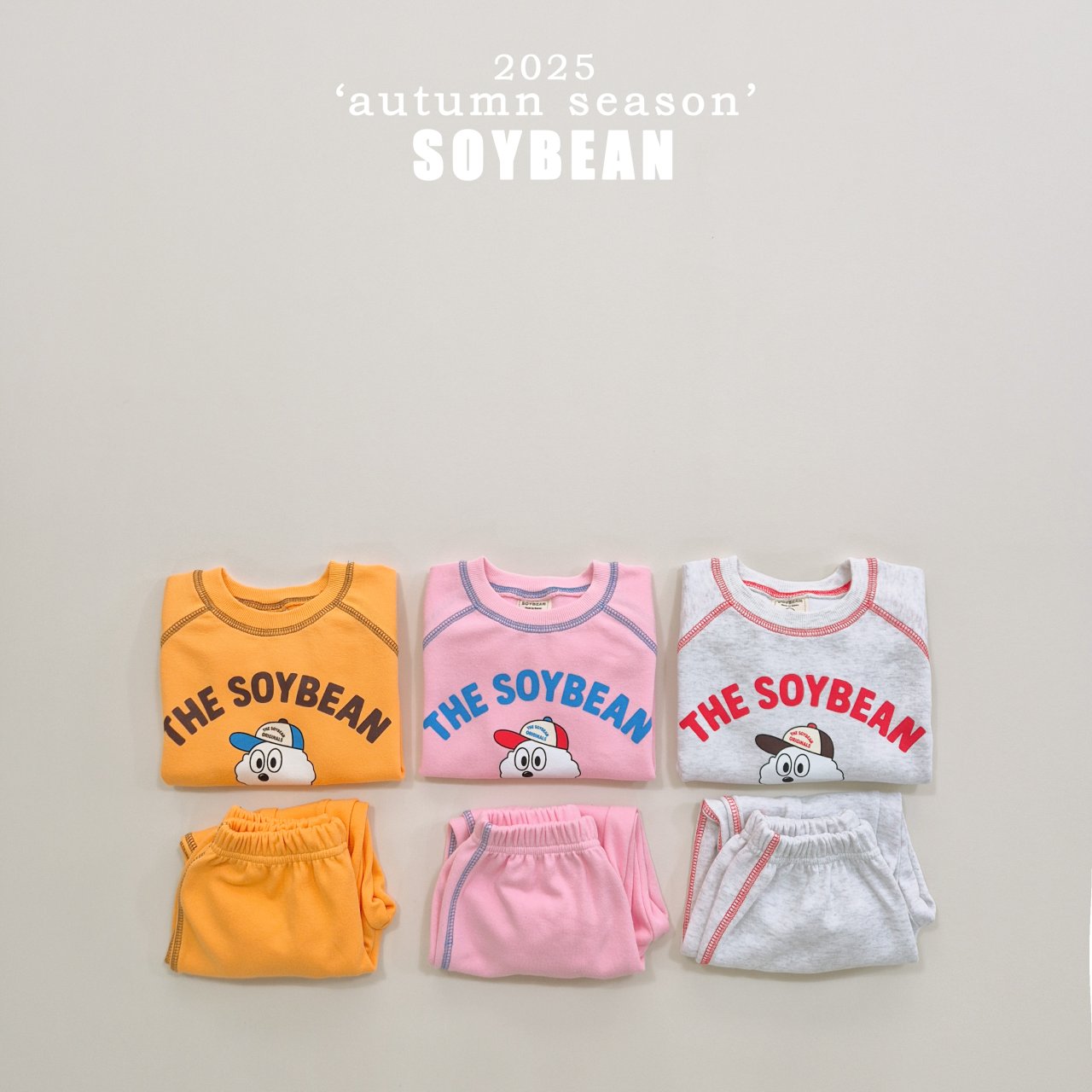 [PRE-ORDER] Color Stitch Top Bottom Set