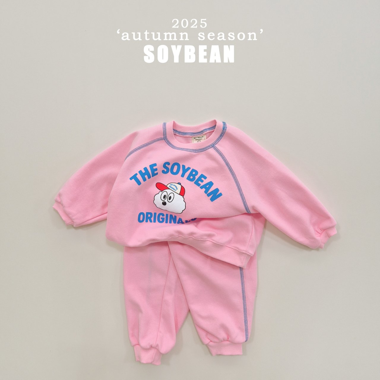 [PRE-ORDER] Color Stitch Top Bottom Set