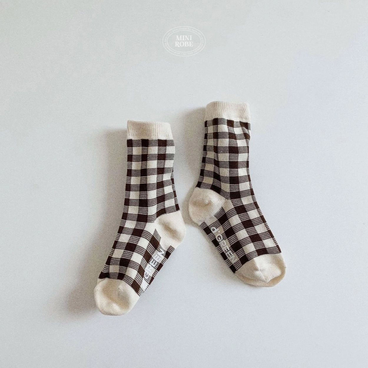 [PRE-ORDER] Natural Check Socks Set