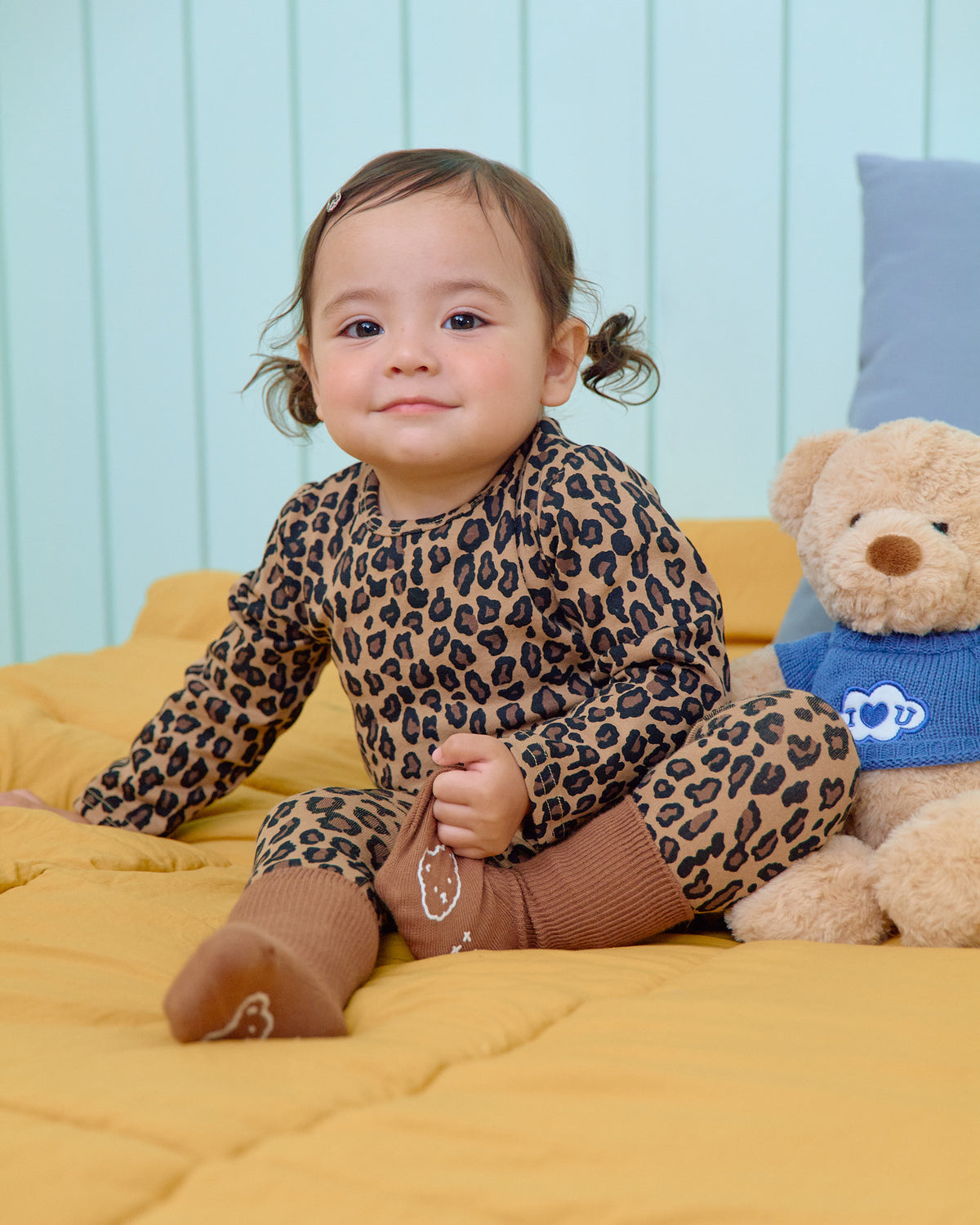[PRE-ORDER] Little Leopard Home Wear Set