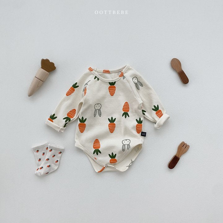 [PRE-ORDER] Vegetable Body Suit + Bonnet Set