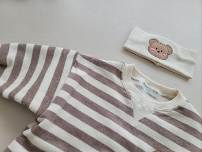 [PRE-ORDER] Bear Body Suit + Hair Band Set