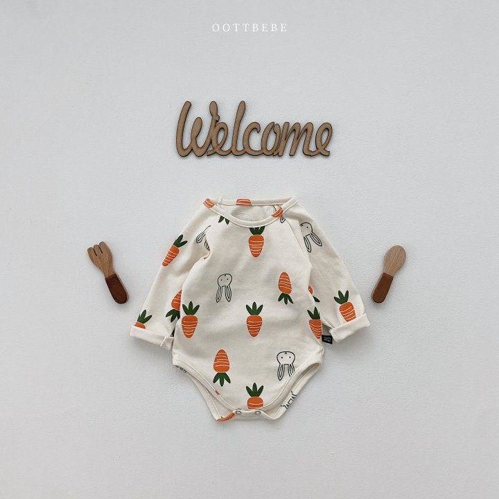 [PRE-ORDER] Vegetable Body Suit + Bonnet Set
