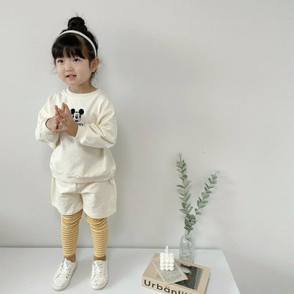[PRE-ORDER] Mickey Embroidery Top Bottom Set