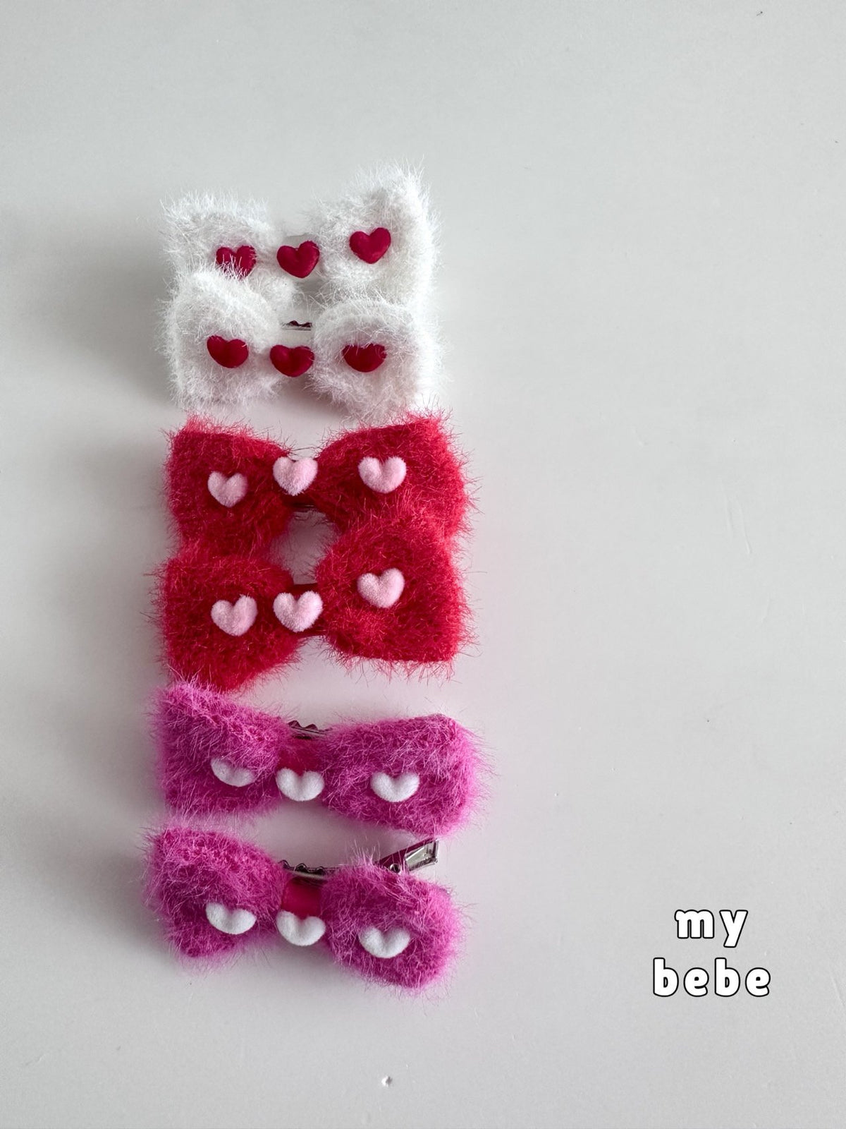 [PRE-ORDER] Angora Ribbon Hair Pin Set