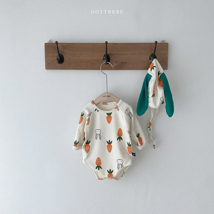 [PRE-ORDER] Vegetable Body Suit + Bonnet Set
