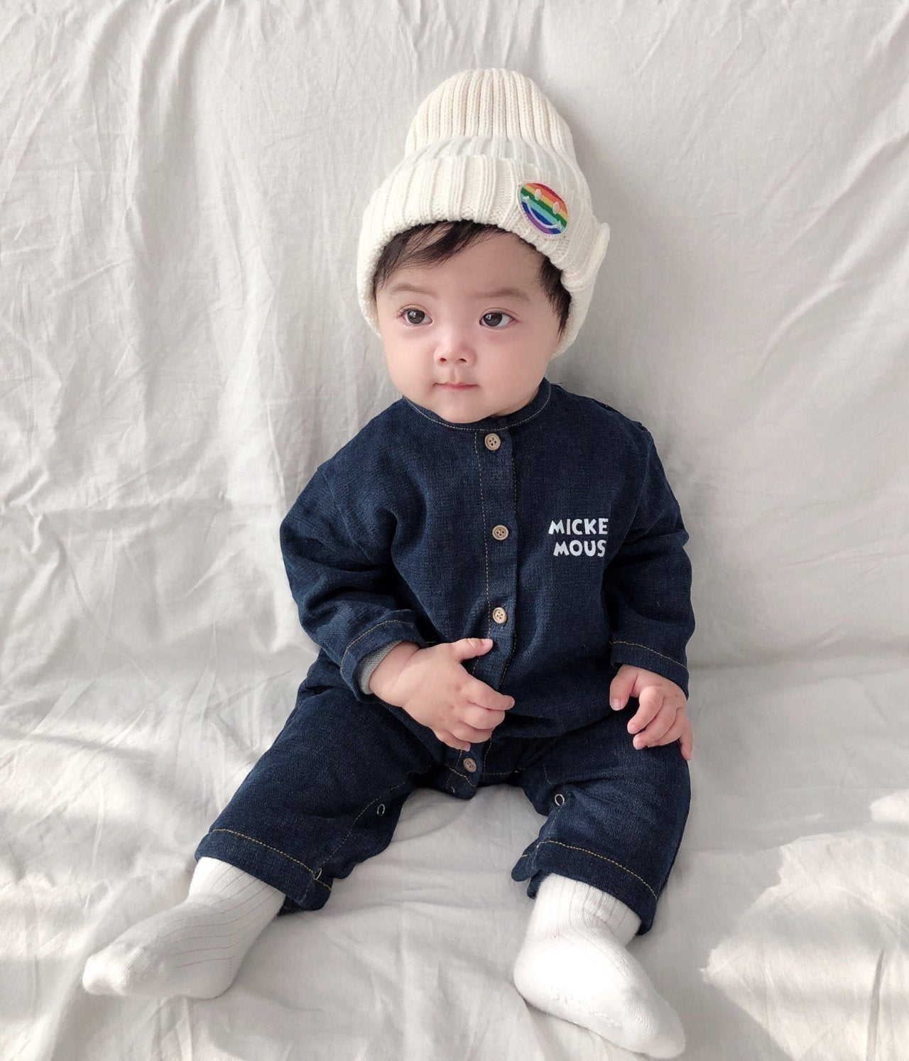 [PRE-ORDER] Denim Mickey Body Suit