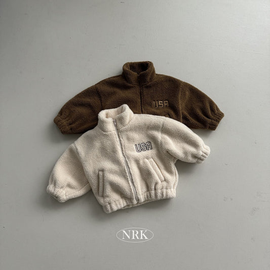 [PRE-ORDER] Bear Zip-Up Jacket