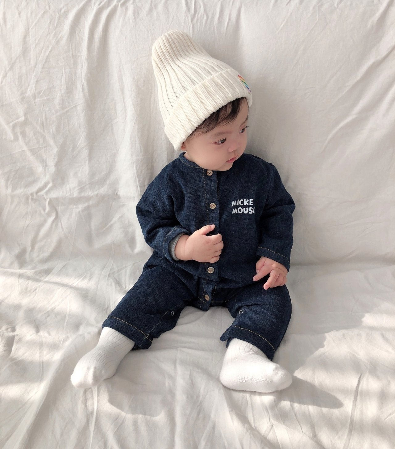 [PRE-ORDER] Denim Mickey Body Suit