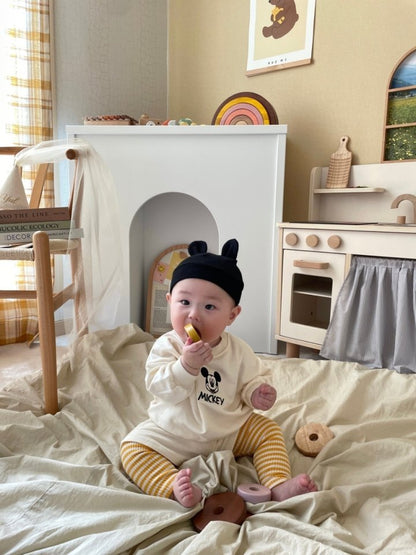 [PRE-ORDER] Mickey Embroidery Top Bottom Set