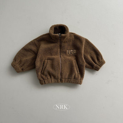 [PRE-ORDER] Bear Zip-Up Jacket
