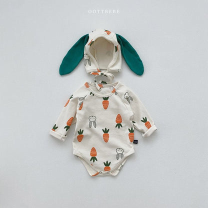 [PRE-ORDER] Vegetable Body Suit + Bonnet Set