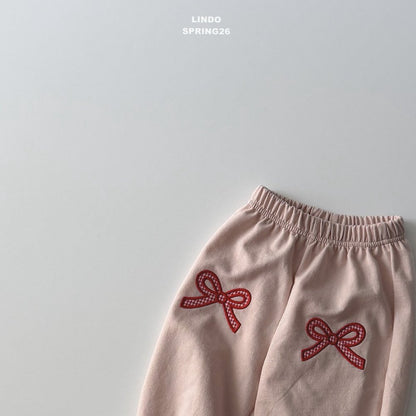 [PRE-ORDER] Check Ribbon Jogger Pants