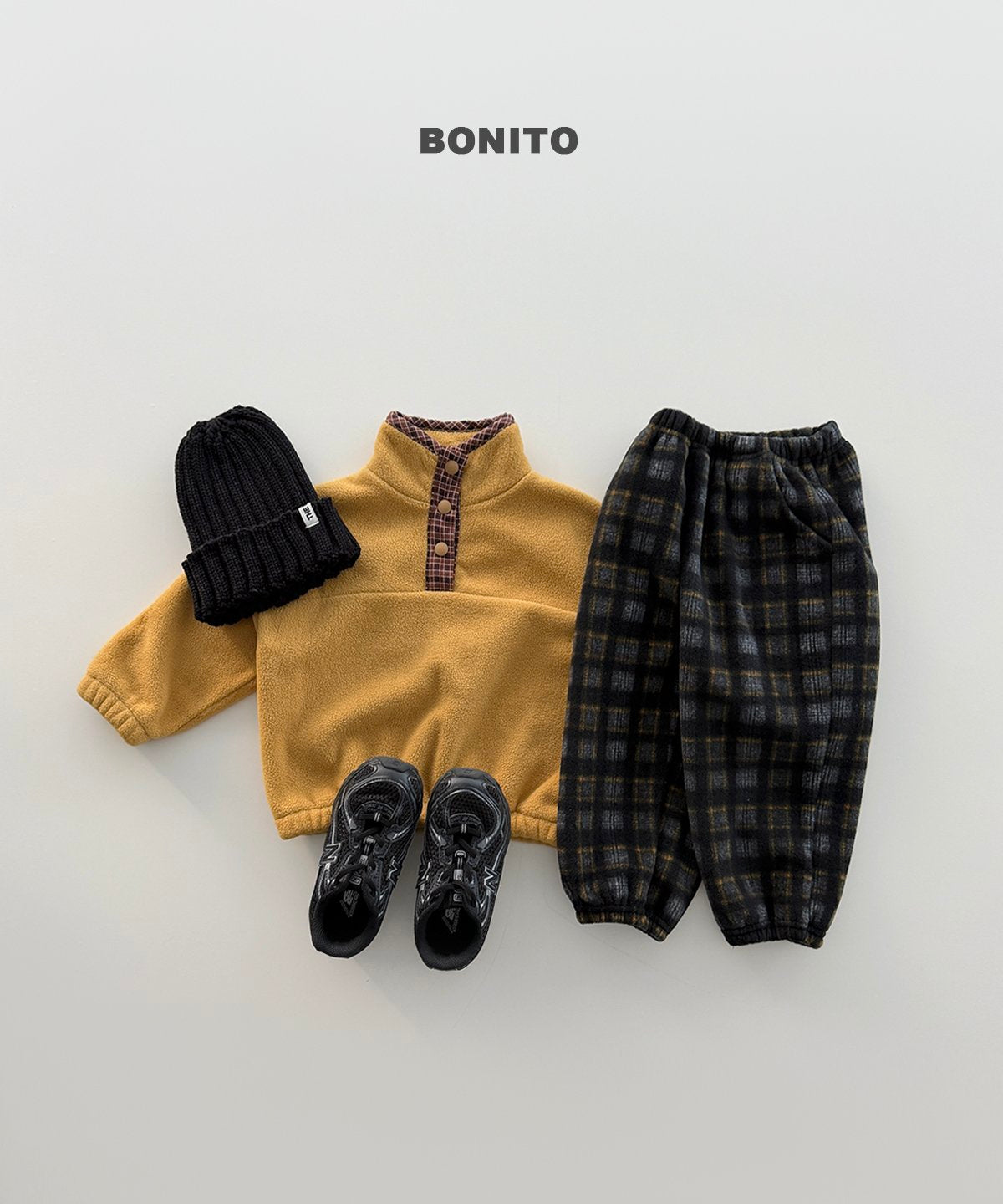 [PRE-ORDER] Check Fleece Anorak