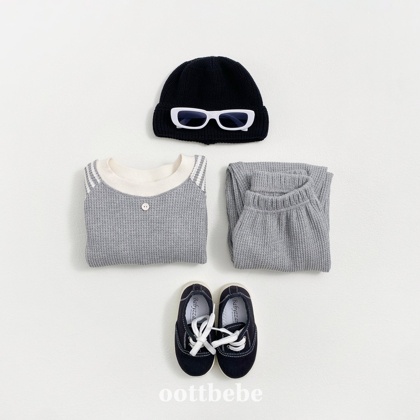 [PRE-ORDER] Cinnamon Waffle Top Bottom Set