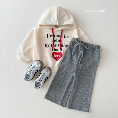 [PRE-ORDER] Love Color Block Hoodie Sweatshirts