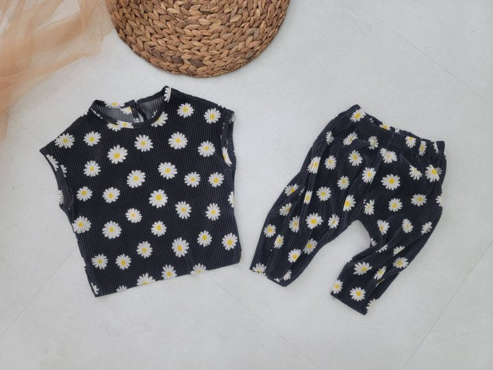 [PRE-ORDER] Daisy Pleats Top Bottom Set
