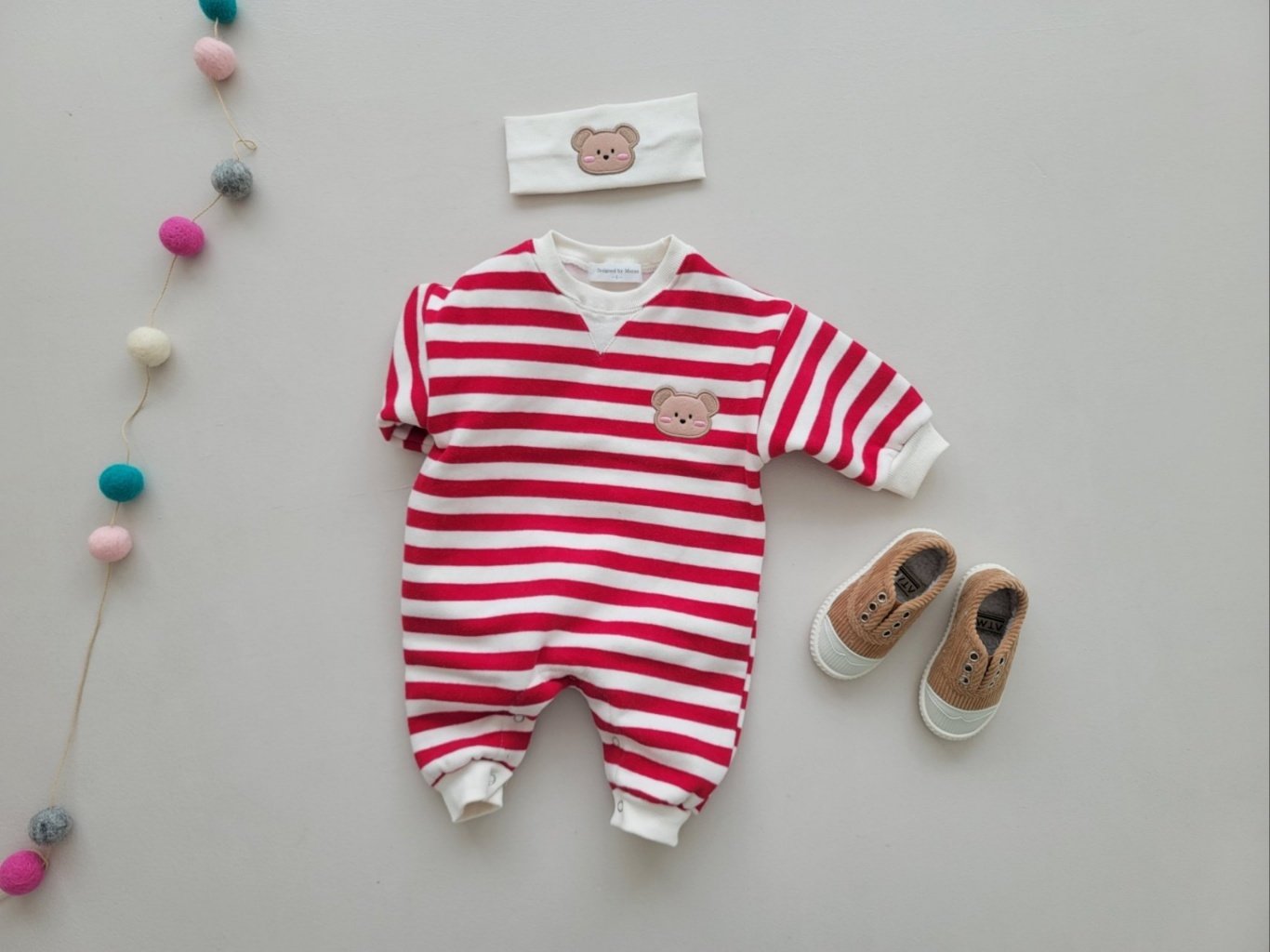 [PRE-ORDER] Bear Body Suit + Hair Band Set