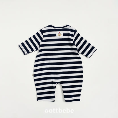 [PRE-ORDER] Mix Stripe Body Suit