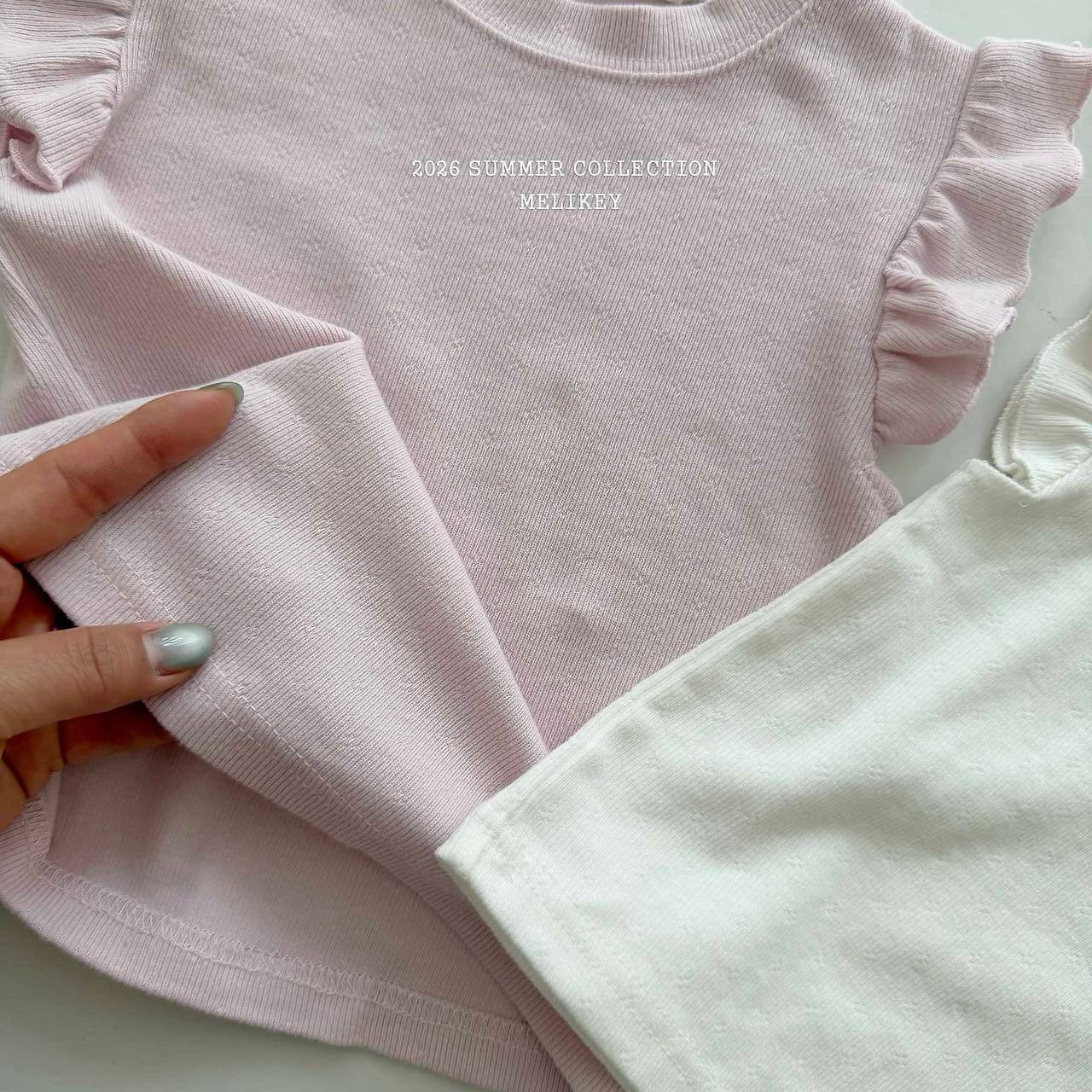 [PRE-ORDER] Macaroon Frill T-Shirts