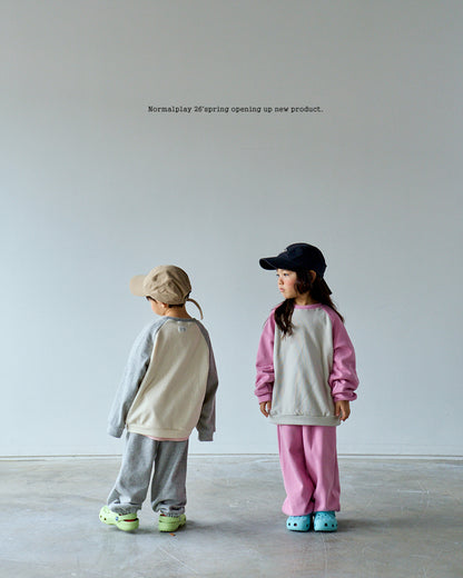 [PRE-ORDER] Daily Raglan Top Bottom Set