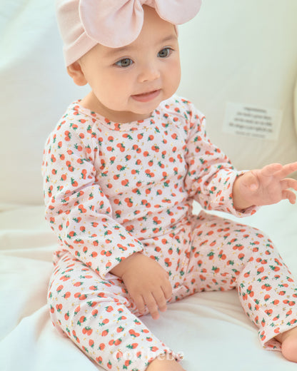 [PRE-ORDER] Strawberry Body Suit + Leggings Set