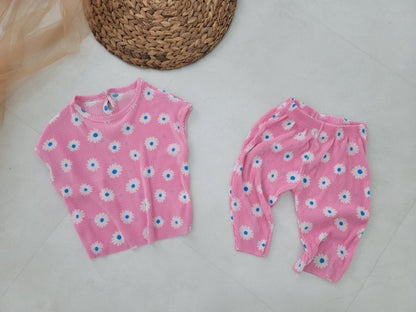 [PRE-ORDER] Daisy Pleats Top Bottom Set