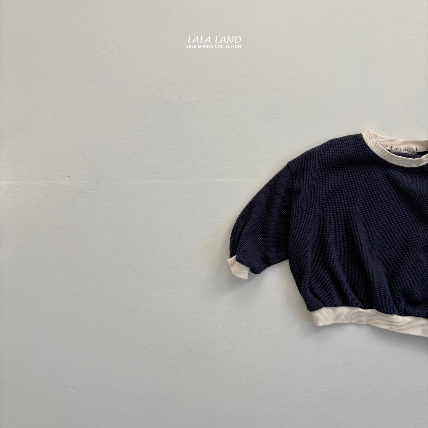 [PRE-ORDER] Waffle Color Block Sweatshirts