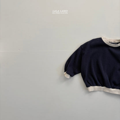 [PRE-ORDER] Waffle Color Block Sweatshirts