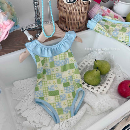 [PRE-ORDER] Garden Frill Swim Suit