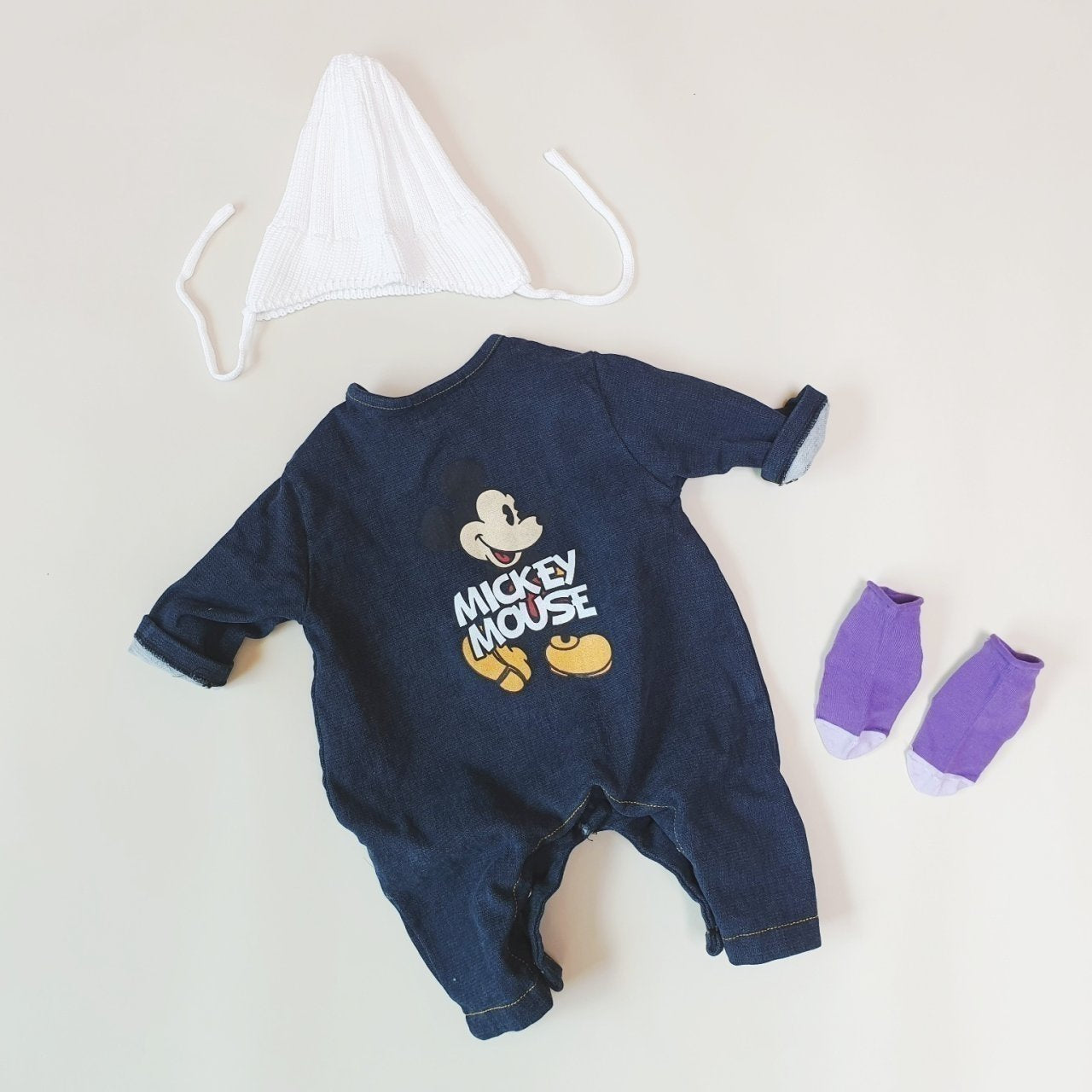 [PRE-ORDER] Denim Mickey Body Suit