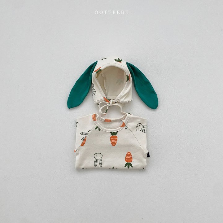 [PRE-ORDER] Vegetable Body Suit + Bonnet Set
