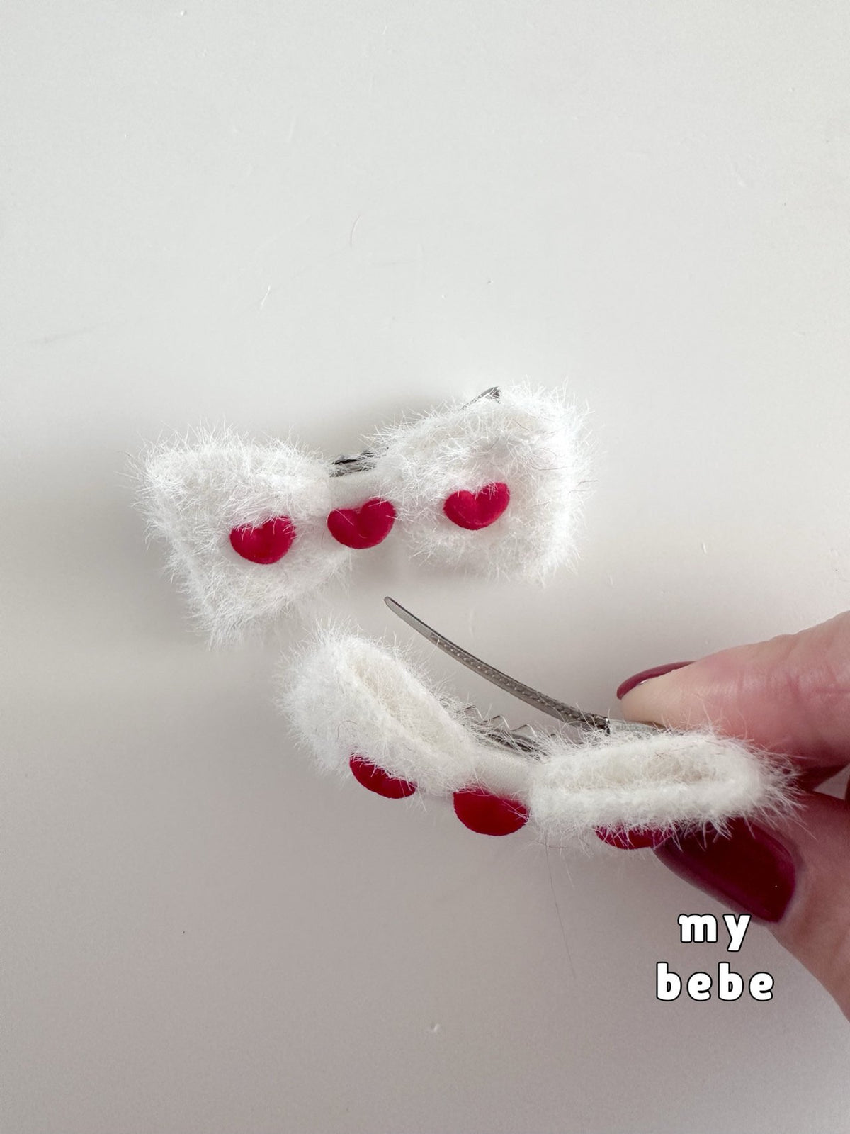 [PRE-ORDER] Angora Ribbon Hair Pin Set