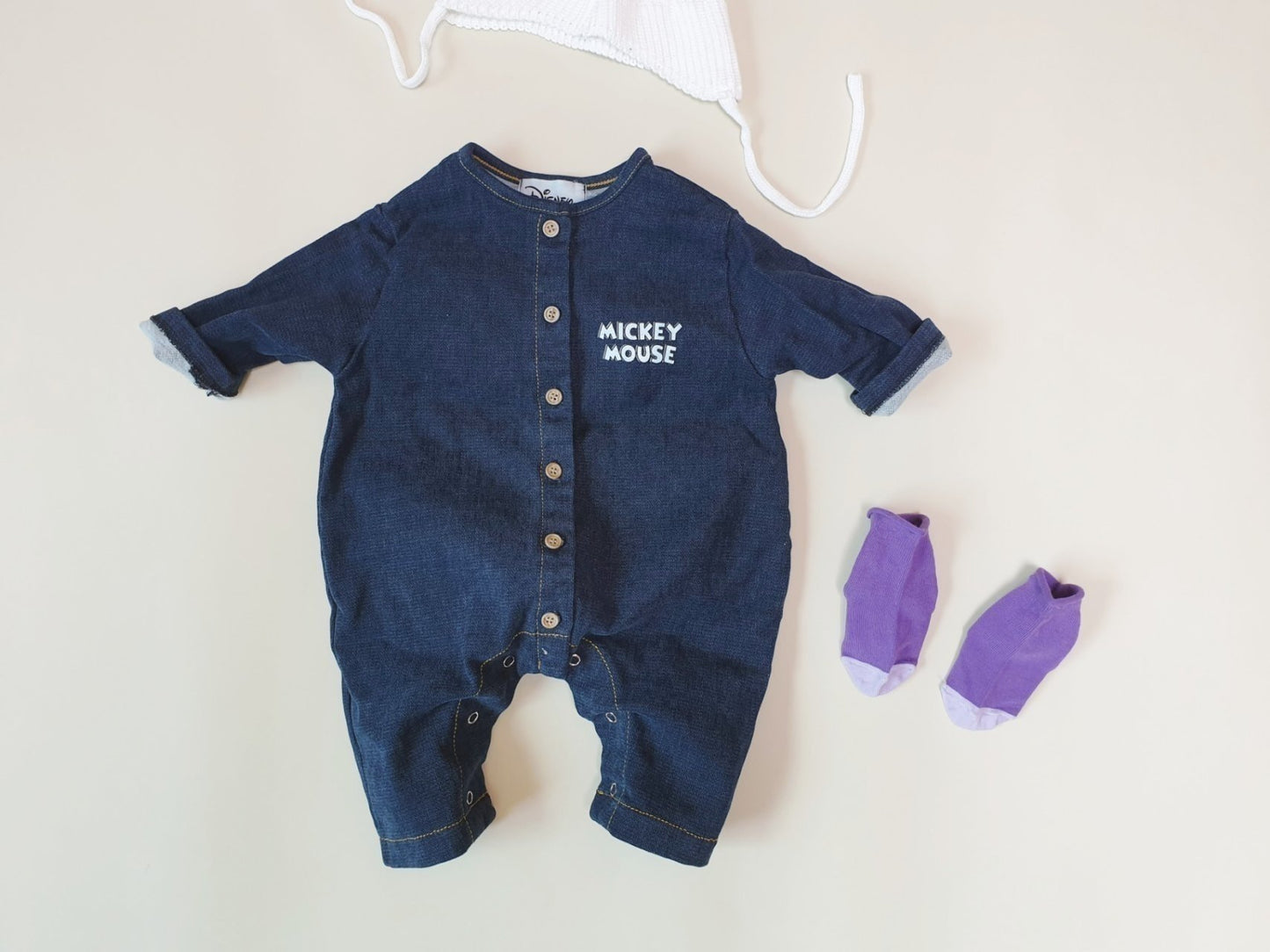[PRE-ORDER] Denim Mickey Body Suit