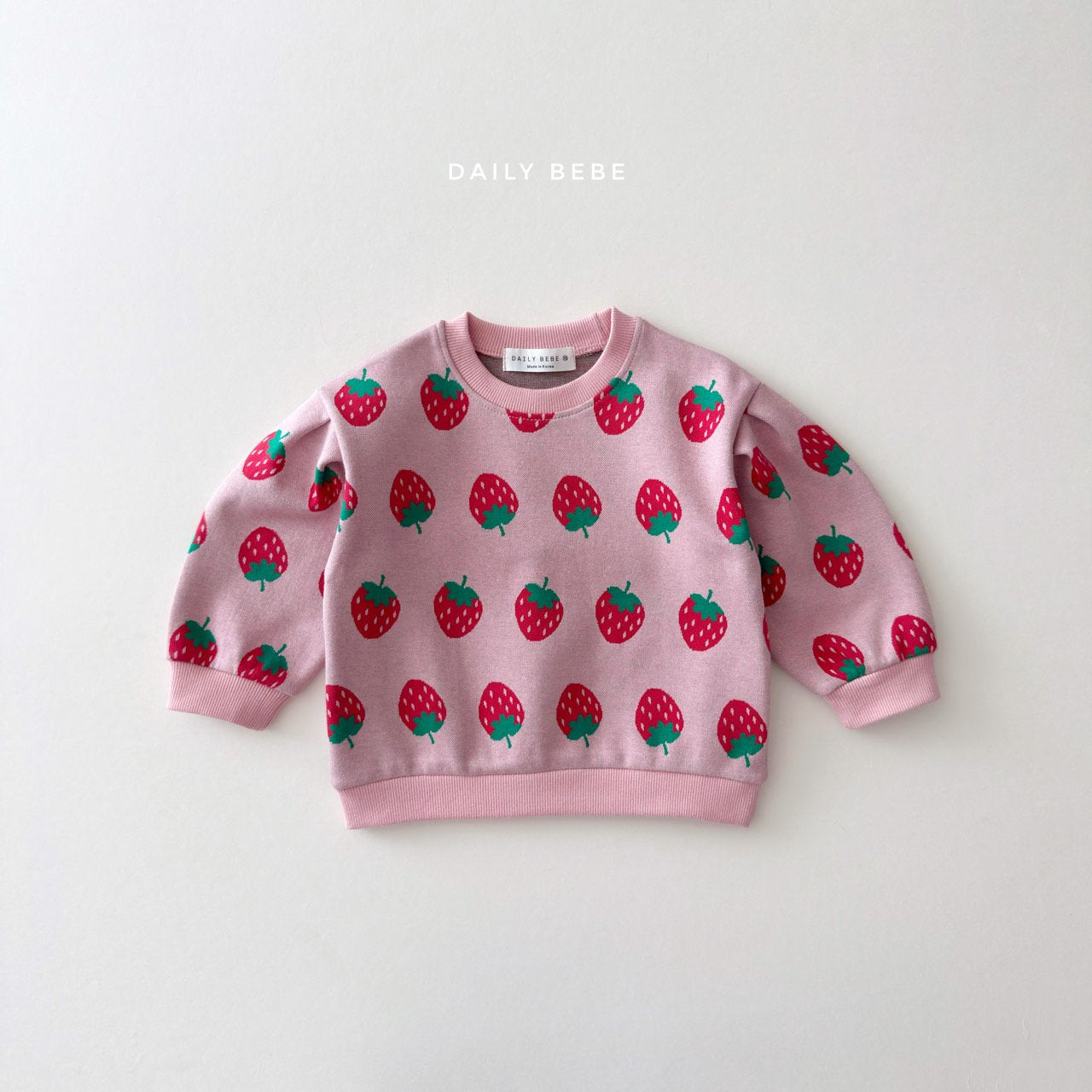 [PRE-ORDER] Strawberry Top Boot-Cut Pants Set