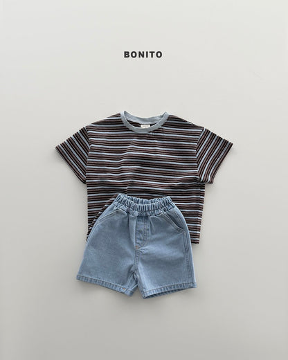 [PRE-ORDER] Uni Stripe Color Block T-Shirts