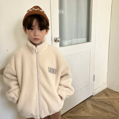 [PRE-ORDER] Bear Zip-Up Jacket