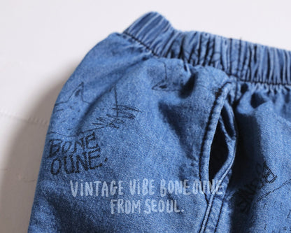 [PRE-ORDER] Wolf Denim Shorts