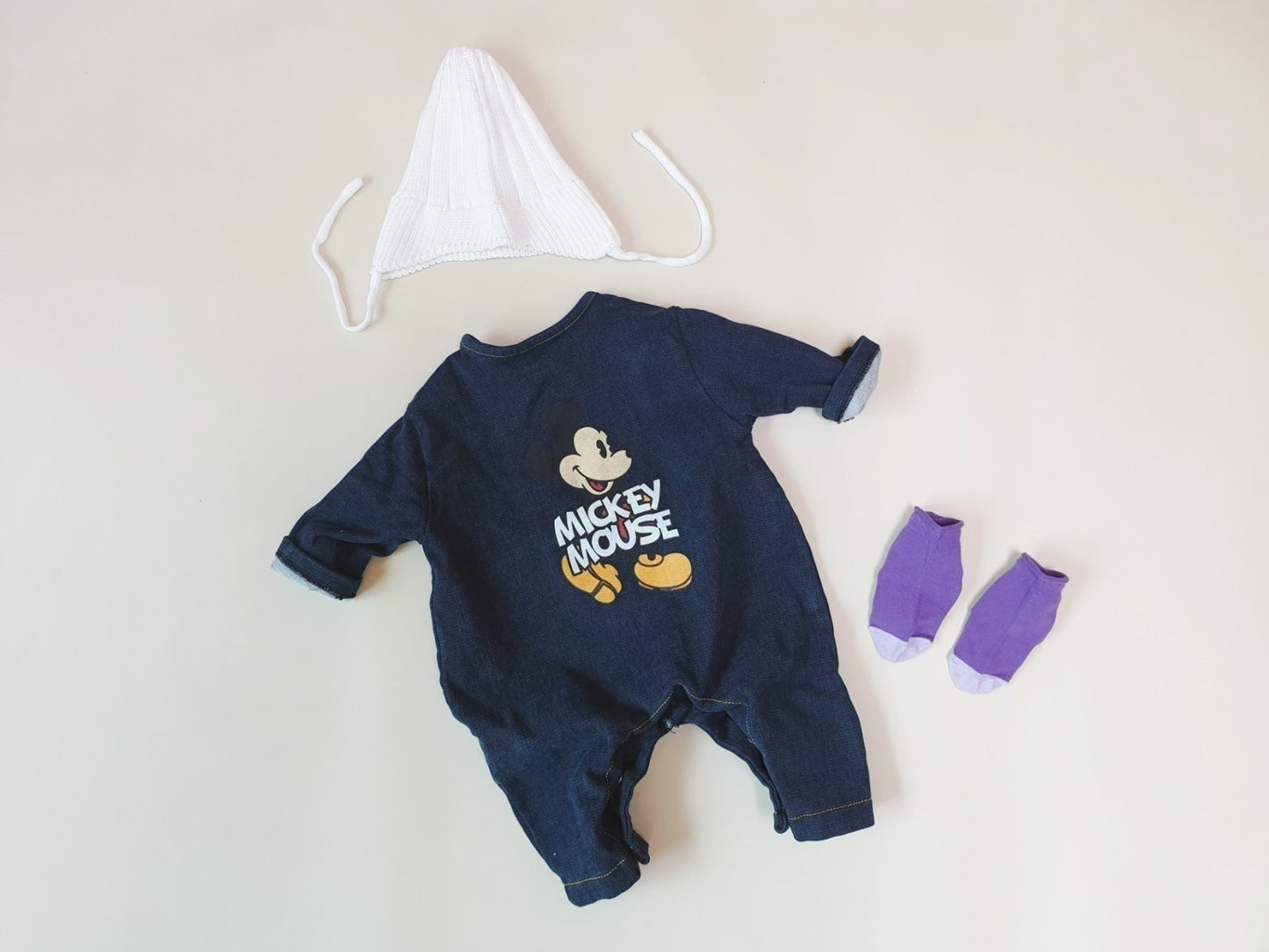 [PRE-ORDER] Denim Mickey Body Suit